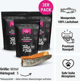 Tales & Tails Kausnack Lachs Monoprotein ohne Farb- und Aromastoffe 500g – Bild 1 von 1