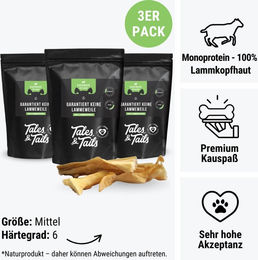 Produktbild von Tales & Tails Kausnack Lamm Monoprotein 500g
