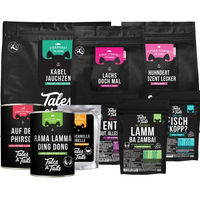 Produktbild von Tales & Tails Kennenlernpaket mit verschiedenen Produktgrößen