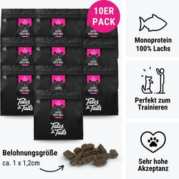 Tales&Tails Lachs doch mal Trockenfleisch 250g – Bild 1 von 1