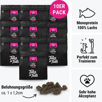 Produktbild von Tales&Tails Lachs doch mal Trockenfleisch 250g