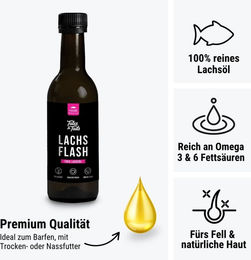 Tales & Tails Lachsflash Haut-Fell-Supplement Öl für alle Altersstufen und Größen – Bild 1 von 1