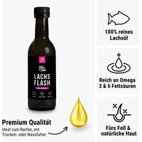 Produktbild von Tales & Tails Lachsflash Haut-Fell-Supplement Öl für alle Altersstufen und Größen