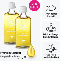 Produktbild von Tales & Tails Lachsflash Lachsöl