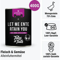 Produktbild von Tales & Tails Monoprotein Nassfutter Ente Hypoallergen für Allergiker