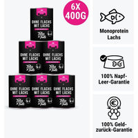 Produktbild von Tales&Tails Monoprotein Sensitive Hundefutter mit Lachs ohne Flachs