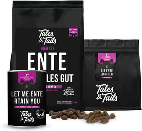 Produktbild von Tales & Tails Monoproteinpaket Ente für alle Altersstufen und Größen