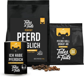 Produktbild von Tales & Tails Monoproteinpaket für Pferde für alle Altersstufen und Größen