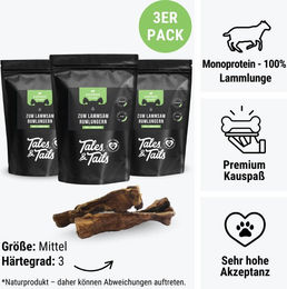 Produktbild von Tales & Tails Naturkaukartikel Lamm Monoprotein 400g