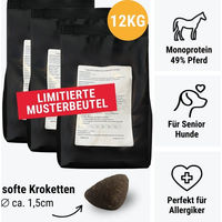 Produktbild von Tales & Tails PferdDient Senior Monoprotein Sensitive Futter für Pferde zur Unterstützung von Gelenken und Verdauung