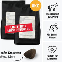 Produktbild von Tales & Tails PferdDient Senior Monoprotein Sensitive Futter für Pferde zur Unterstützung von Gelenken und Verdauung
