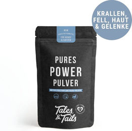 Produktbild von Tales & Tails Pures Power Pulver für Gelenke sowie Haut und Fell 200g
