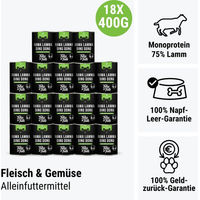 Produktbild von Tales & Tails Rama Lamma Ding Dong Lamm Nassfutter Dose 1 kg