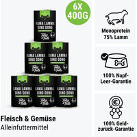 Produktbild von Tales & Tails Rama Lamma Ding Dong Nassfutter Lamm Dose