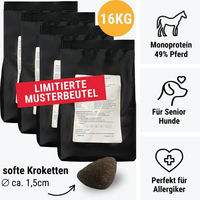 Produktbild von Tales & Tails Sensitive Pferdefutter für Senior Pferde zur Unterstützung der Verdauung