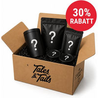 Produktbild von Tales & Tails Sherlock Bones Mystery-Box aus Pappe in Schwarz
