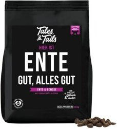 Tales & Tails Softes Trockenfutter Ente für Adult Hunde 1,5 kg – Bild 1 von 3