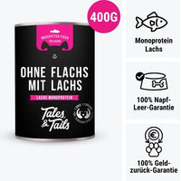 Produktbild von Tales & Tails Tierfutter Lachs ohne Flachs