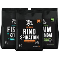 Produktbild von Tales & Tails Trockenfutter Dreier Paket 4,5kg Getreidefrei mit hohem Fleischanteil Forelle Hering Lamm Ente