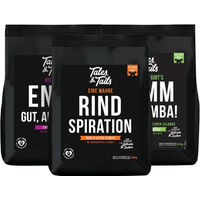 Produktbild von Tales & Tails Trockenfutter Dreier Paket Getreidefrei mit hohem Fleischanteil Forelle Hering Lamm Ente 4,5kg