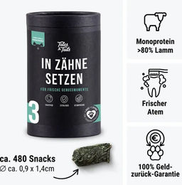 Produktbild von Tales & Tails Zahnpflege-Snack Lamm Monoprotein