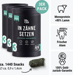 Produktbild von Tales & Tails Zahnpflege-Snack Monoprotein Lamm für Hunde
