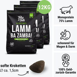 Produktbild von Tales & Tails Zamba Lamm Hundefutter getreidefrei monoprotein mit hohem Fleischanteil sensitive