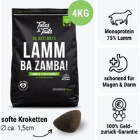 Produktbild von Tales & Tails Zamba! Trockenfutter Lamm getreidefrei monoprotein mit hohem Fleischanteil