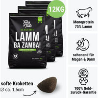 Produktbild von Tales & Tails Zamba! Trockenfutter Lamm Getreidefrei Monoprotein Sensitive mit hohem Fleischanteil