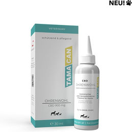 TAMACAN CBD-Ohrentropfen Ohrenreiniger für Hunde – Bild 1 von 3