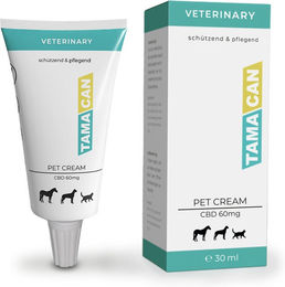 TAMACAN Pfotenbalsam CBD Pflegecreme für Hunde Katzen und Pferde – Bild 1 von 2