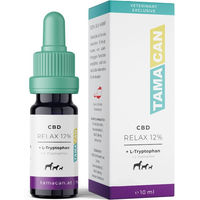 Produktbild von TAMACAN RELAX CBD Öl für Hunde mit L-Tryptophan zur Beruhigung 10 ml