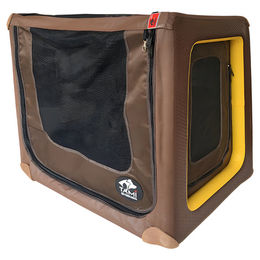 TAMI Aufblasbare Hundebox Backseat-Box Braun Größe S wasserabweisend – Bild 1 von 2