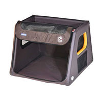Produktbild von TAMI Aufblasbare Hundebox M Braun mit Airbagfunktion und Wasserabweisender Oberfläche