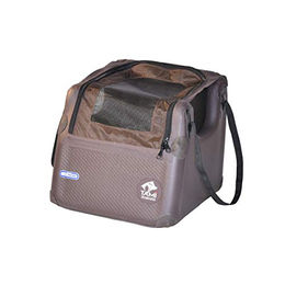TAMI Aufblasbare Hundetransportbox Seatbox Braun Größe S Phthalate-Free und Wasserabweisend – Bild 1 von 13