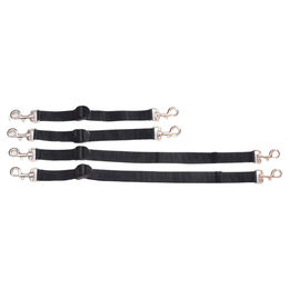 TAMI Zurrgurte mit Karabiner Schwarz für Transportboxen – Bild 1 von 1