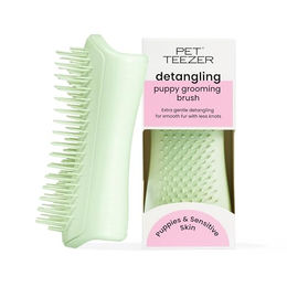 Tangle Teezer Pet Puppy Grooming Brush für Welpen in Mint Grün - 1 Stk. – Bild 1 von 6