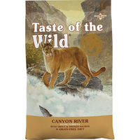 Produktbild von Taste of the Wild Canyon River Feline Trockenfutter für Katzen mit Forelle und Lachs getreidefrei 6,6 kg - 6,6 kg
