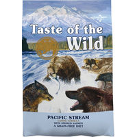 Produktbild von Taste of the Wild Pacific Stream Getreidefreies Trockenfutter mit Lachs und Fisch für Hunde aller Altersstufen 12,2 kg - 12,2 kg