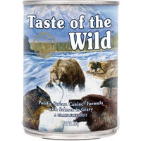 Produktbild von Taste of the Wild Pacific Stream Hundefutter Adult Lachs in Sauce getreidefrei 390 g - 390 g
