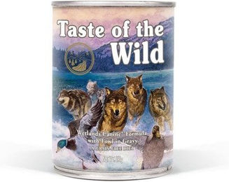 Taste of the Wild Wetlands Geflügel Stückchen in Sauce Getreidefrei 12 x 390 g - 12 x 390 g – Bild 1 von 7