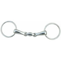 Produktbild von Tattini 2-Ring Gebiss aus Edelstahl in Silber