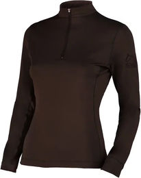 Produktbild von Tattini Agatea Reit-Poloshirt mit langen Ärmeln aus Bio-Material für Herbst und Winter