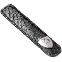Produktbild von Tattini Armband mit Krokodildruck aus Kunstleder in Schwarz Unisex