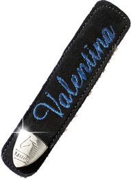 Produktbild von Tattini Armbänder mit gestickten Initialen Unisex Blau und Schwarz