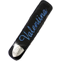 Produktbild von Tattini Armbänder mit gestickten Initialen Unisex Blau und Schwarz