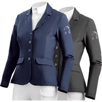 Produktbild von Tattini Auriga Wettkampfjacke Damen mit Kristallbesatz in Schwarz oder Marine