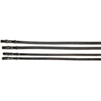 Produktbild von Tattini Backenstück aus Leder in Schwarz