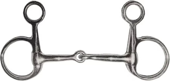 Tattini Baucher Gebiss aus Edelstahl in Silber Größe 11/ – Bild 1 von 2