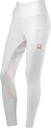 Produktbild von Tattini Begonia Turnierleggings Damen mit Full Grip Silikon Weiß Größe 44